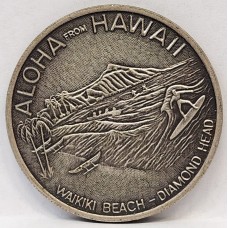 UNITED STATES OF AMERICA 1975 . DOLLAR TOKEN . HAWAII HONOLULU